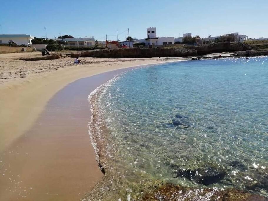 Villetta Tra Ulivi E Mare Torre Suda Esterno foto